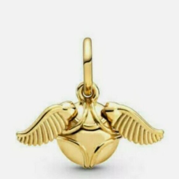 Pandora Harry Potter golden snitch charm - Picture 1 of 4
